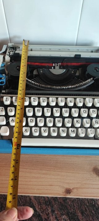 Máquina de escribir antigua