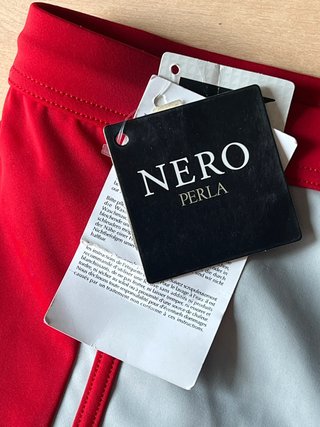 Nero Perla - Swim Trunks - Sporty Retro Style -