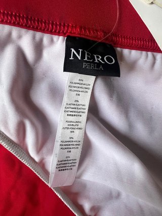 Nero Perla - Swim Trunks - Sporty Retro Style -