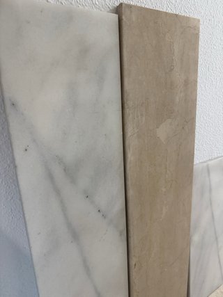 4 Placas Mármol Macizo