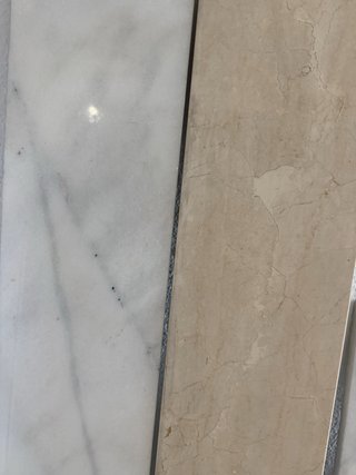 4 Placas Mármol Macizo