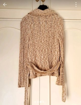 Chaqueta Chanel Hilos Oro Beige