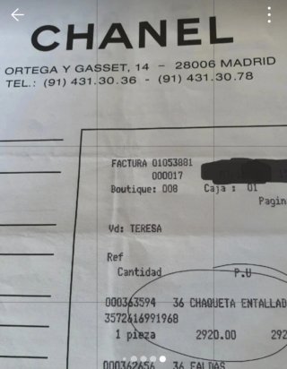 Chaqueta Chanel Hilos Oro Beige