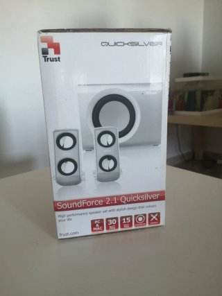 Altavoces Trust SoundForce 2.1 Quicksilver
