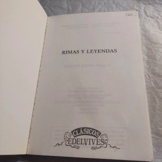 Rimas y leyendas