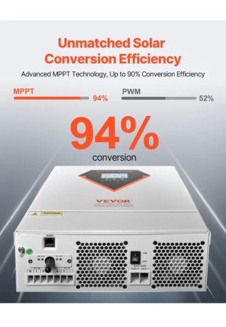 Inversor Solar Híbrido VEVOR MPPT