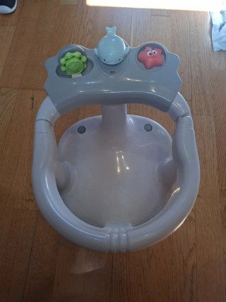Adaptador bañera bebé con juguetes