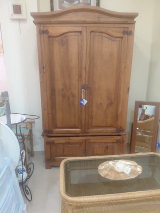 Armario mexicano 2 puertas madera
