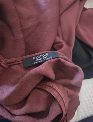 Vestido largo asimétrico