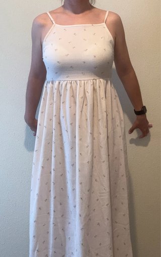 Vestido H&M tirantes floral M