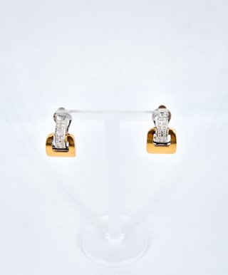 048-04-00225 Pendientes Oro 18k Diamantes