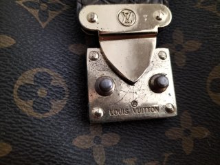 Bolso Louis Vuitton Marrón Dorado