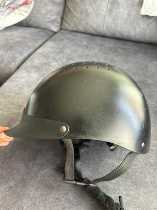 Casco Equitación Fouganza Negro