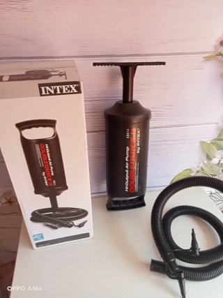 Bomba inflador INTEX Doble Acción
