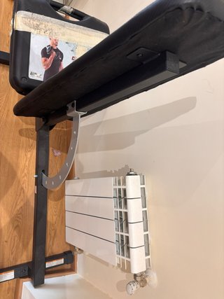 Banco musculación + mancuernas y discos