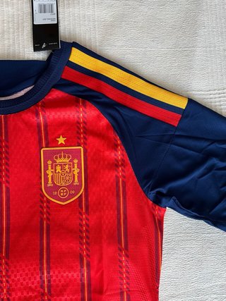 Camiseta Futbol España Roja y Azul
