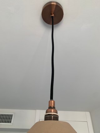 Lámpara Techo Zara Home Beige/Blanco