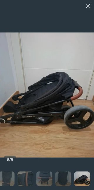 Silla de paseo ligera plegable Kindkraft