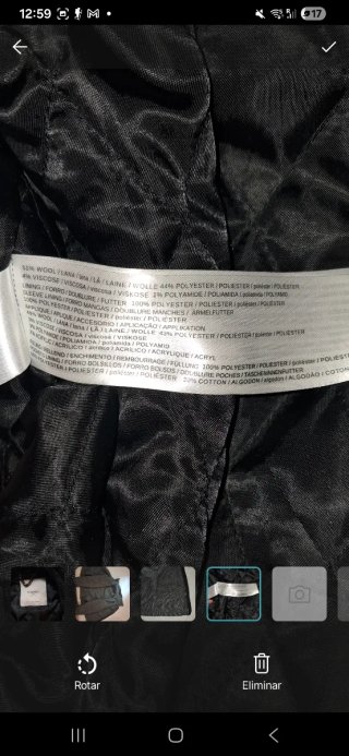 Chaqueta Mango Gris