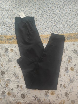 Leggings premamá negros talla M