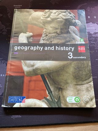 Libros Historia y Geografia (ingles)