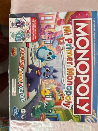 Monopoly Mi Primer Monopoly Junior Hasbro