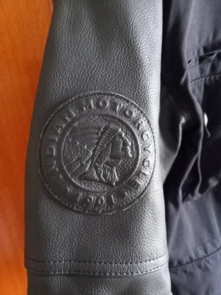 Chaqueta de moto vintage