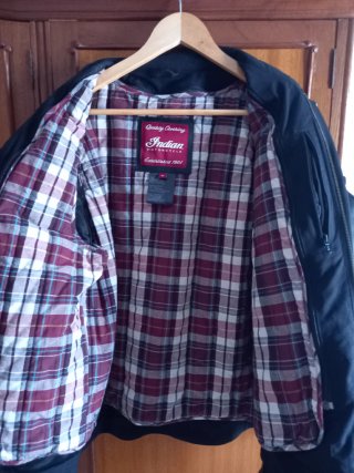 Chaqueta de moto vintage