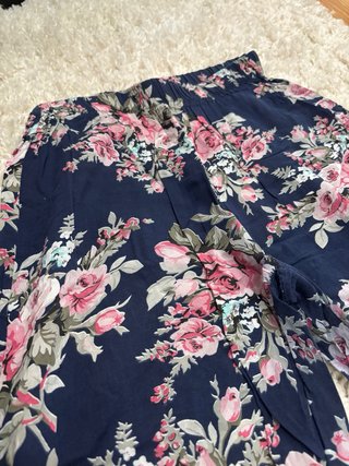 Pantalón estampado floral verano