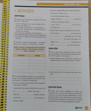 Llengua catalana dossier : 3 ESO