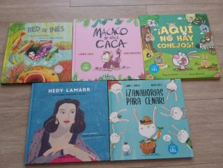 Lote 5 libros infantiles