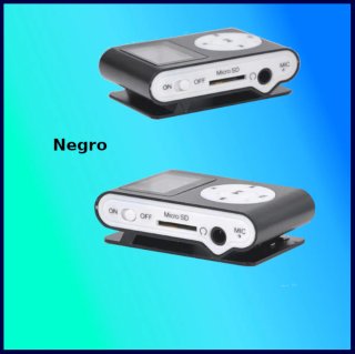 Reproductor MP3 Mini con Clip