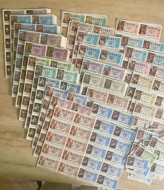 Colección Lotería Navidad Números Varios
