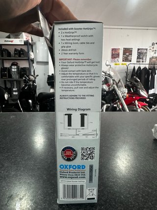 Puños Calefactables Oxford para Scooter
