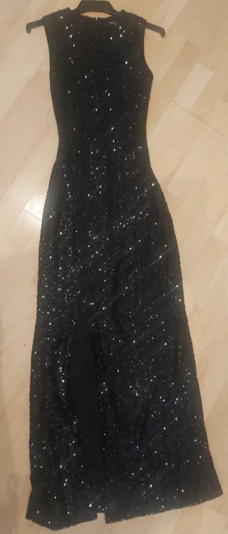 Vestido de lentejuelas negro