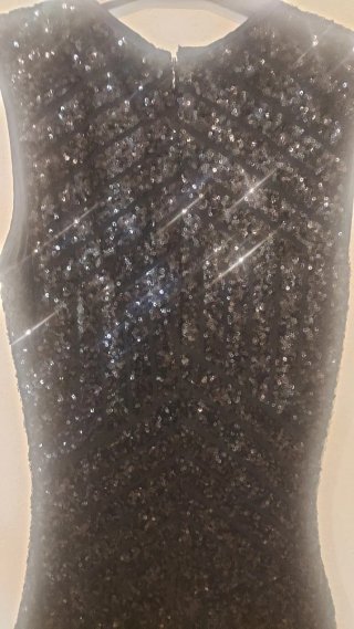 Vestido de lentejuelas negro