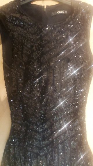Vestido de lentejuelas negro