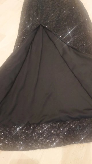 Vestido de lentejuelas negro