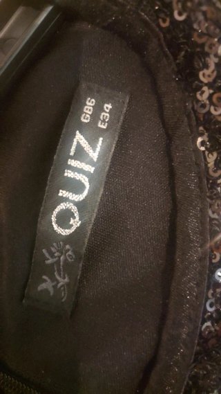 Vestido de lentejuelas negro