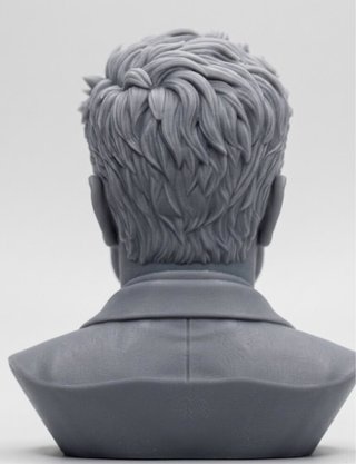 Busto Elon Musk Stampa 3D Altezza 25cm