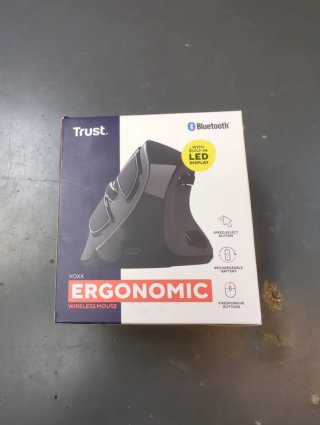 Ratón ergonómico Trust Negro