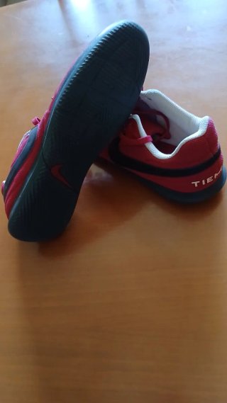 Zapatillas Fútbol Sala Nike Talla 42.5 Rojas/Blanc