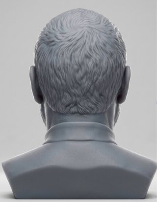 Busto Steve Jobs Stampa 3D 25cm