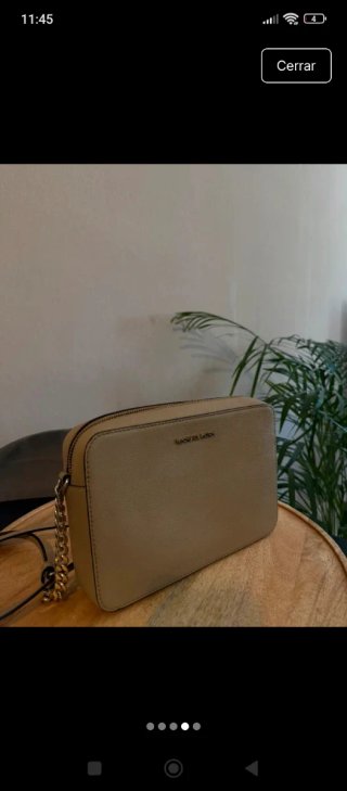 Borsa a tracolla Michael Kors Beige