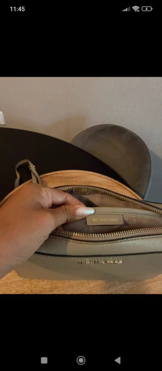 Borsa a tracolla Michael Kors Beige