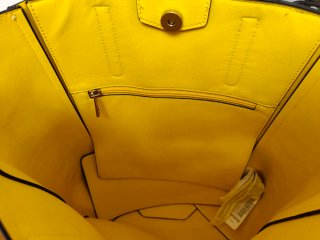 Bolso Tote Stradivarius Blanco Lunares Negros