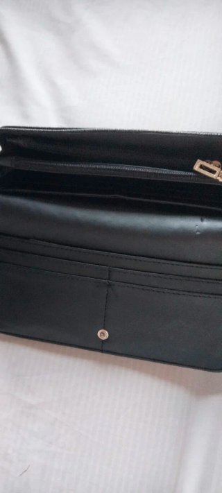 Cartera Billetera Guess Negra/Gris