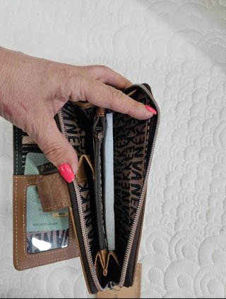 Cartera Anekke con estampado de bosque LEER comple
