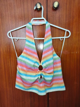 Top tirantes Primark multicolor S