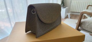 Conjunto Fiesta Menbur Zapatos y Bolso Dorado